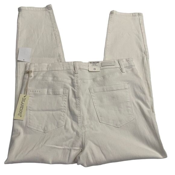 BLANKNYC WHITE THE GREAT JONES BUTTON FLY HIGH RISE SKINNY JEANS size 31 NEW! - Picture 4 of 11